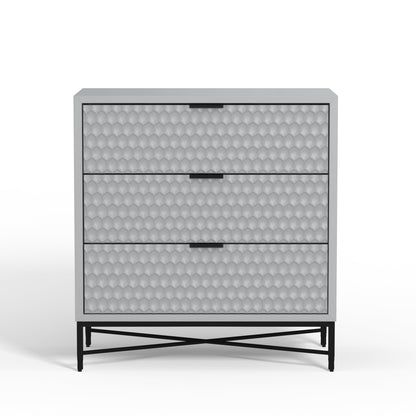 White Pearl Accent Chest