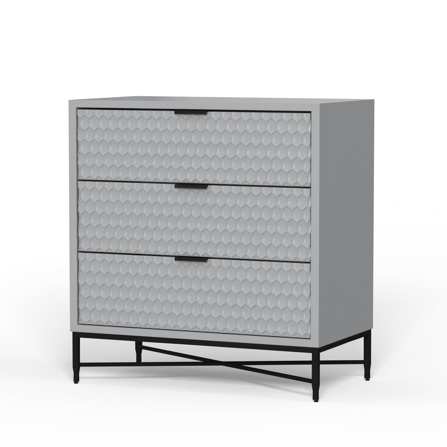 White Pearl Accent Chest