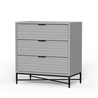 White Pearl Accent Chest