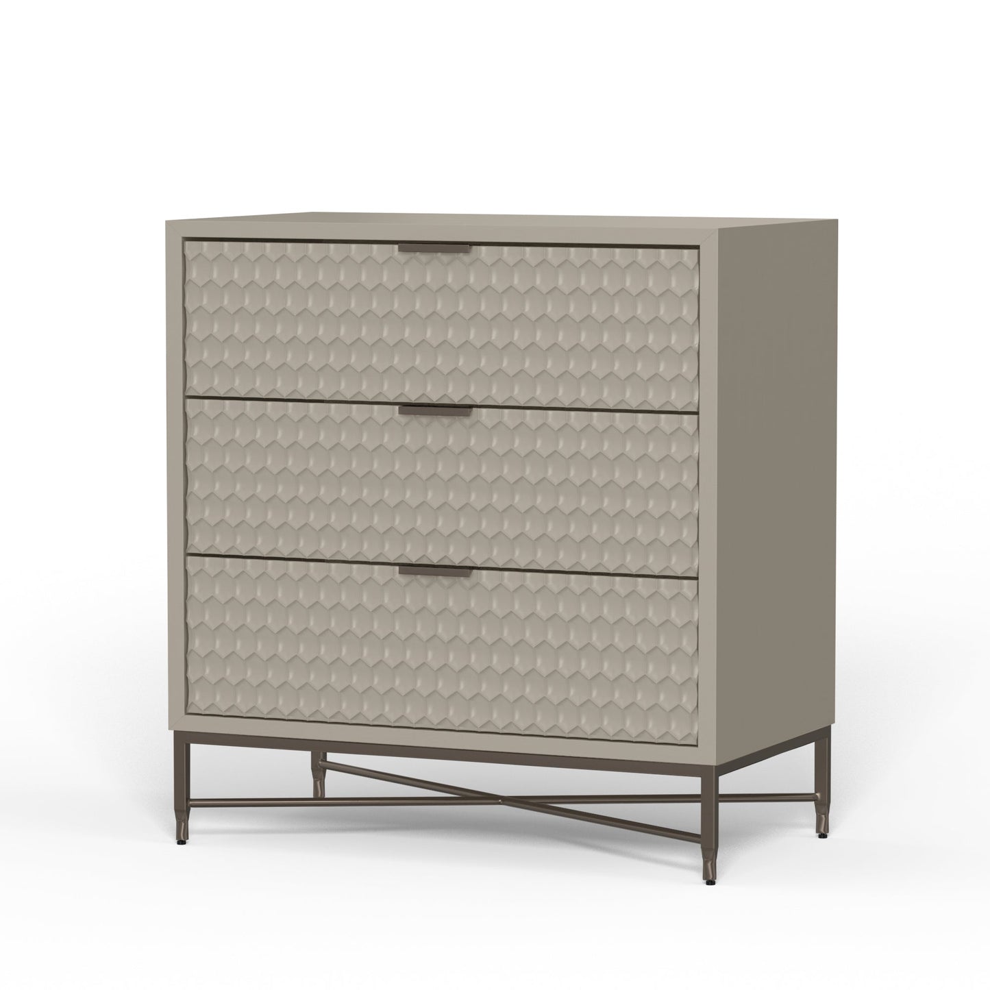 White Pearl Accent Chest