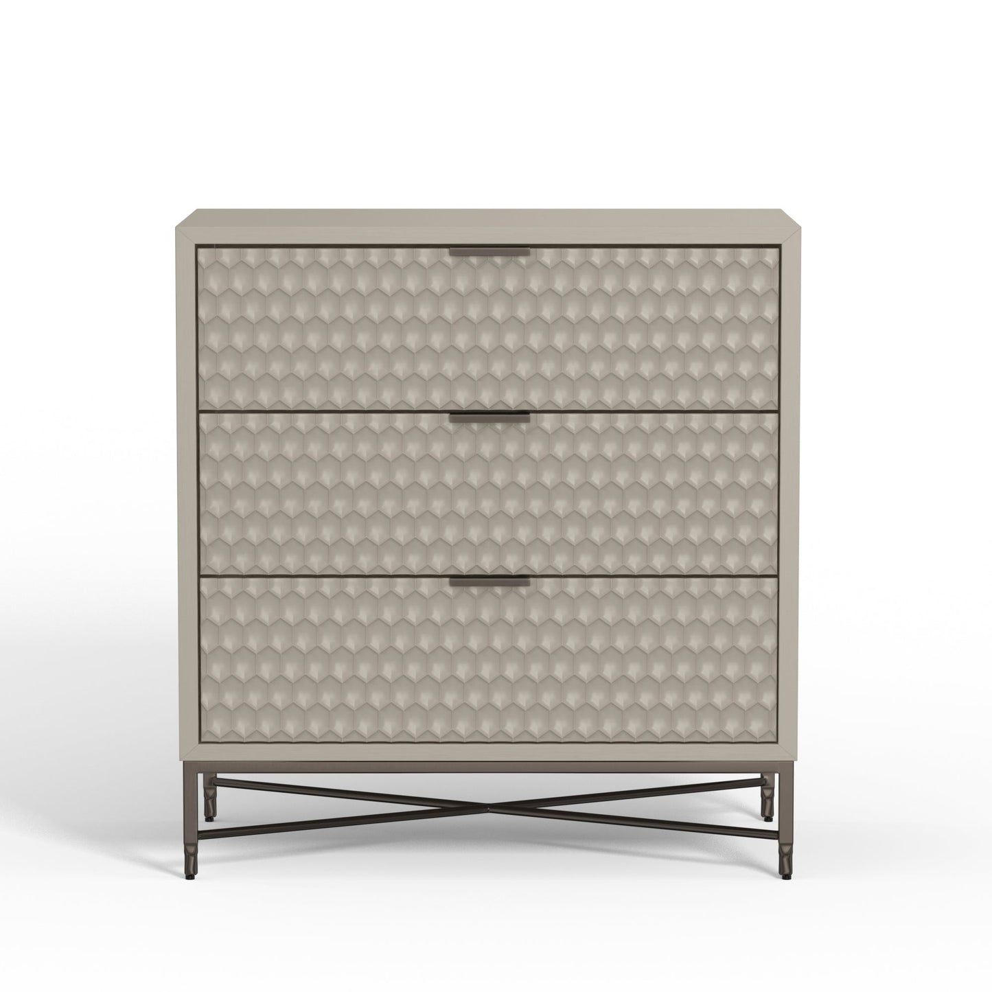 White Pearl Accent Chest