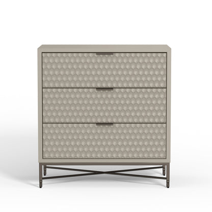 White Pearl Accent Chest