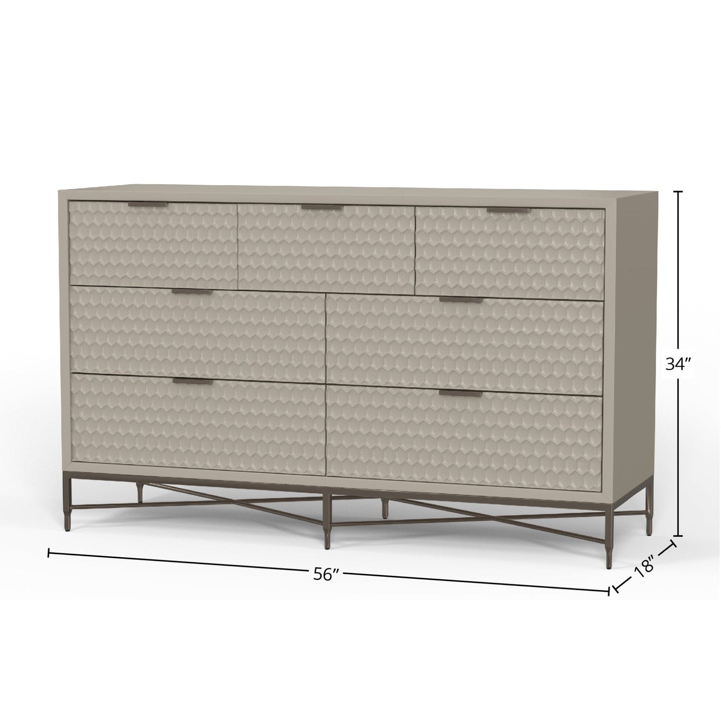 White Pearl Dresser