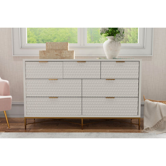 White Pearl Dresser