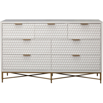White Pearl Dresser