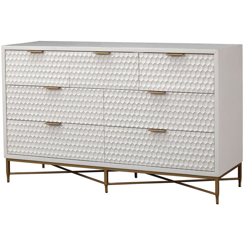 White Pearl Dresser