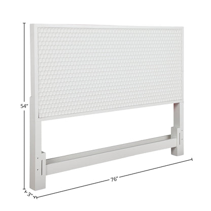 White Pearl Headboard