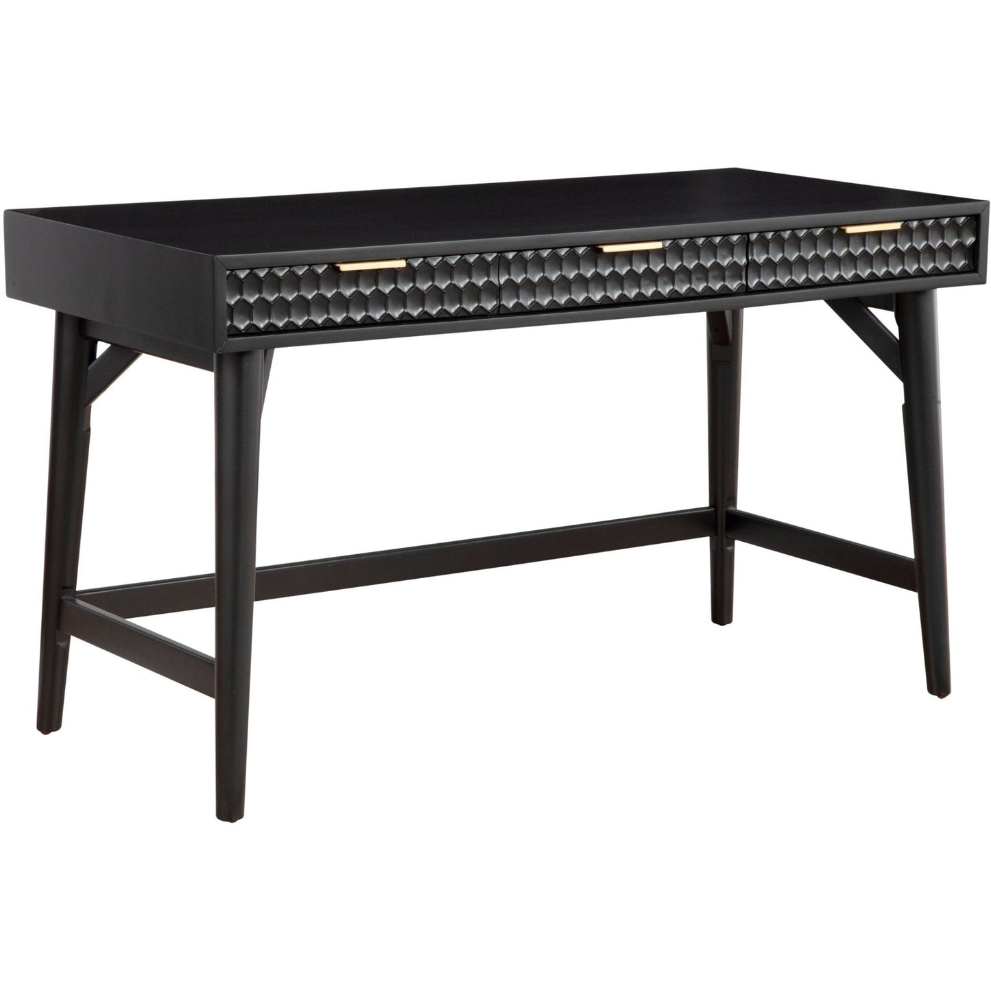 White Pearl Large Desk