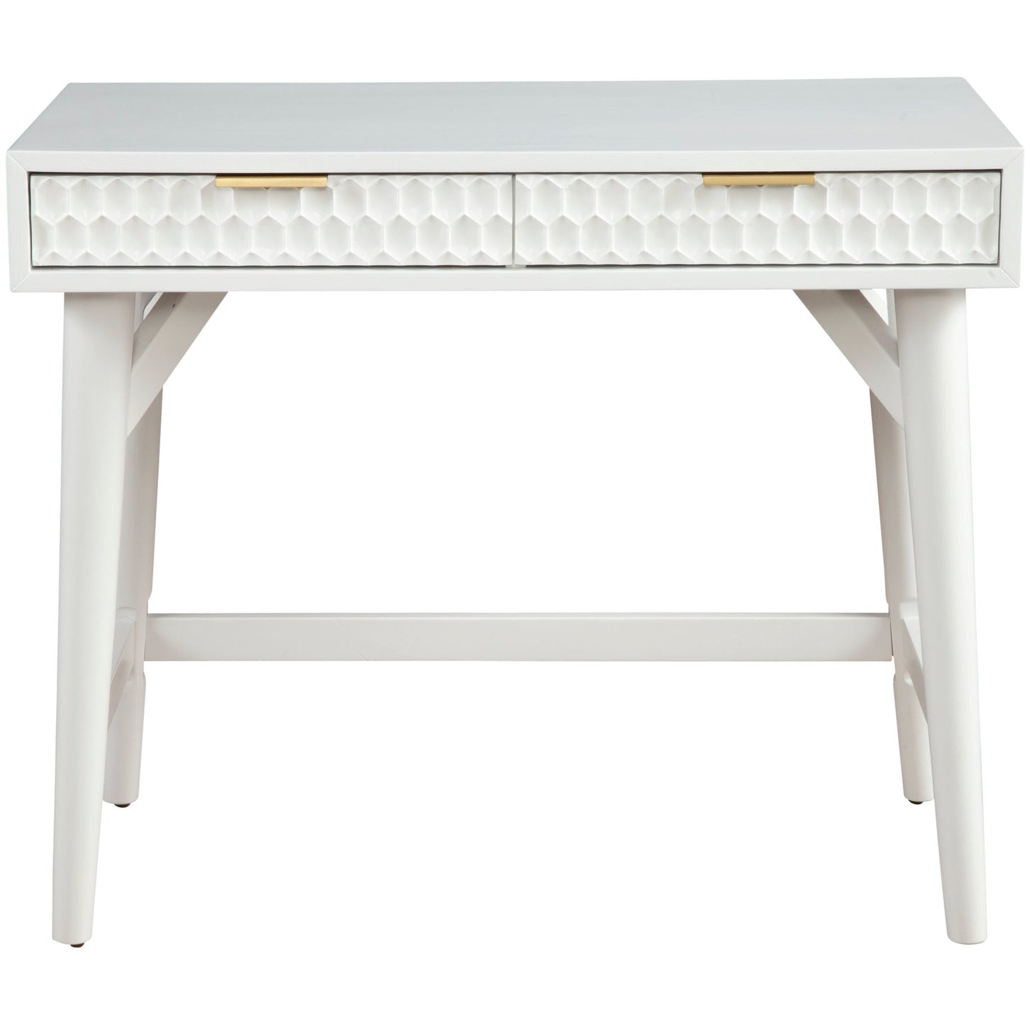 White Pearl Mini Desk