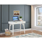 White Pearl Mini Desk