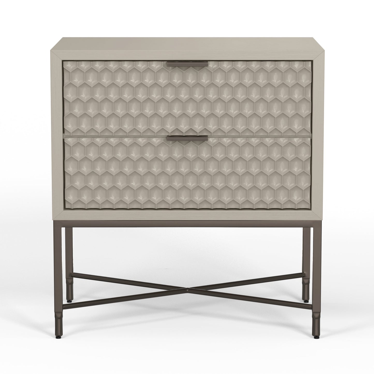 White Pearl Nightstand