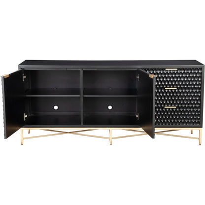 White Pearl TV Console